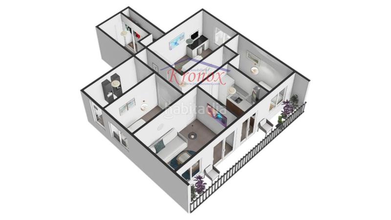 Foto 1b931c63-61d3-47a1-a272-29a05067d488. Piso  de 3 habitaciones con terraza en nueva numancia en Madrid