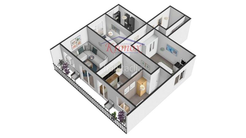Foto f2950b68-c4d5-4e68-9cd9-472f10e5b588. Piso  de 3 habitaciones con terraza en nueva numancia en Madrid