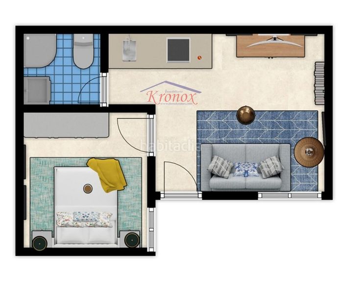 Piso apartamento en puente de vallecas en San Diego Madrid