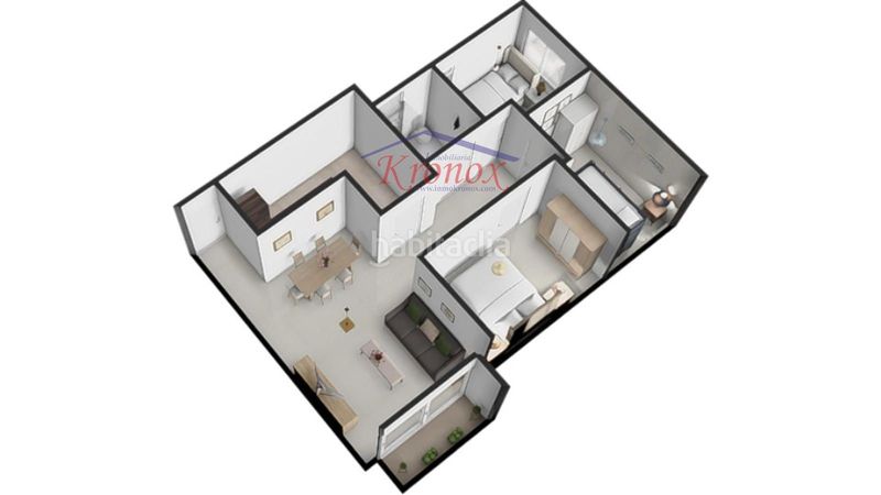 Piso 3 habitaciones con ascensor en Entrevías Madrid - Imagen 23