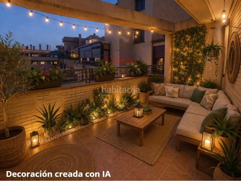 Foto 4b3bdd2f-9ed1-4632-aef7-88531979c5bb. Àtic amb calefacció aparcament piscina a Palomeras Sureste Madrid