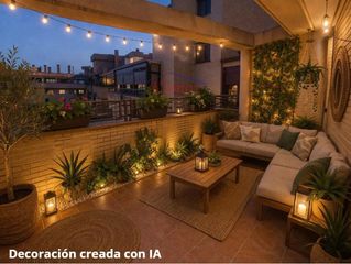 �tic  El yesero. Espectacular �tico d�plex de 4 habitaciones y 2 terrazas en coch