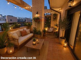 �tic  El yesero. Espectacular �tico d�plex de 4 habitaciones y 2 terrazas en coch