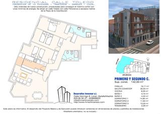 Piso en Calle toledo 2. Edificio de nueva construcción en el centro de getafe,calle tole