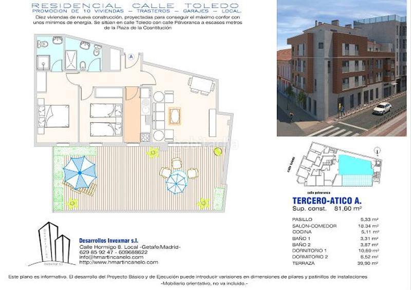 Foto 235f1ad1-8cac-4a49-8373-7a094f8ced78. Appartement dans calle toledo 2 dans San Isidro Getafe