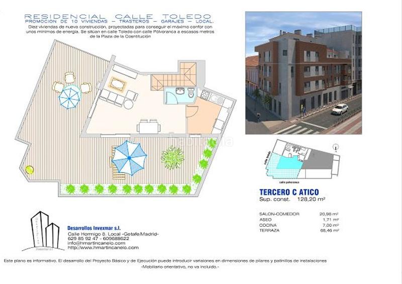 Foto c1e8c0f9-69da-420a-bd20-e9c18a2beb99. Appartement dans calle toledo 2 dans San Isidro Getafe