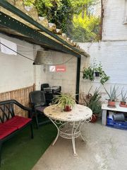 Planta baixa a Balàfia. Planta baja con patio en balafia