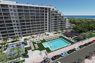 Etagenwohnung en Cabanes. Piso en venta de obra nueva en playa torre la sal cabanes castel