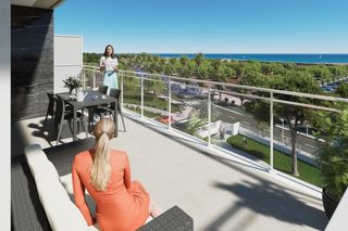 Flat in Cabanes. Piso en venta de obra nueva en playa torre la sal cabanes castel