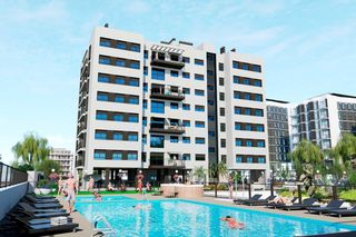 Etagenwohnung en Ciutat del Transport - La Salera. Obra nueva en avenida villarreal castellon con zonas comunes