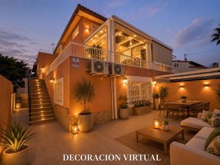 Casa adossada a Oliva Playa. Acogedora vivienda unifamiliar pareada a pocos metros de la play