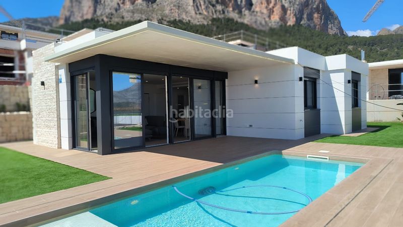 Foto 5b43274a-0144-420c-a61e-ffc2c091aaff. Casa amb calefacció piscina a balcón de ponoig - Polop paradis - Polop hills Polop