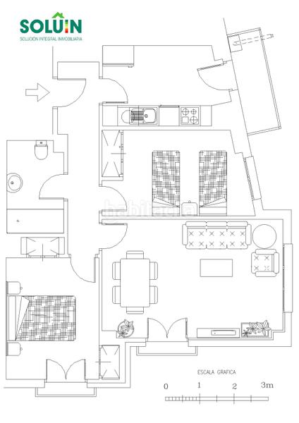 Foto 17522c09-f155-4015-acef-acb903217026. Pis 95m<sup>2</sup> a calle de los depósitos 13 a Universidad Getafe