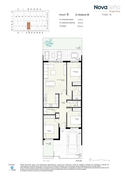 Foto cfa4fa2f-894b-4949-beb7-2b9fa677e344. Chalet 91m<sup>2</sup> in calle san marino 81 in Seseña nuevo Seseña