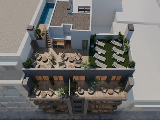 Dachwohnung in Las Piscinas Naturales. Alicantereal estate en colaboración con la promotora talan devel
