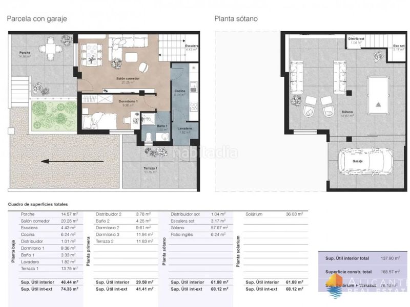 Foto d9400cd2-15f2-4781-aefa-f3cd33dd30d4. Casa adossada amb calefacció aparcament a Algorfa