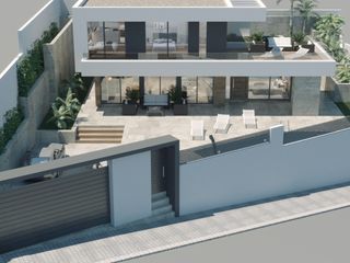 Chalet in Centro de la Ciudad Quesada. Esta villa moderna nueva cerca del campo de golf ofrece piscina