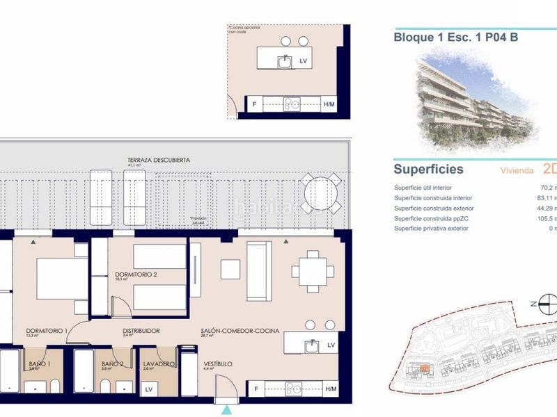 Foto b0c16bee-b5b0-4e89-86a2-059947093a14. Apartament amb calefacció aparcament piscina a Verger (el)