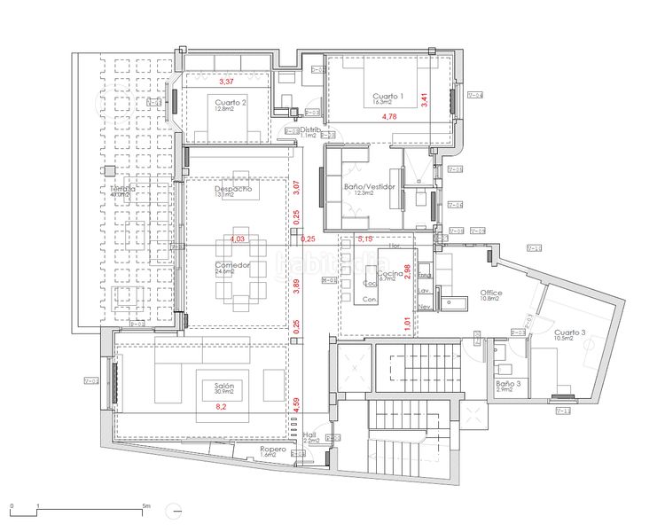 Ático en Gaztambide Madrid - Imagen 79