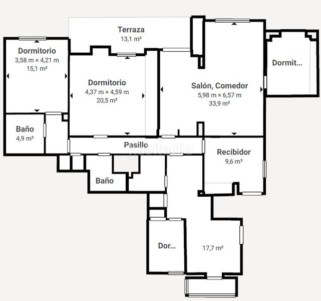 Foto 0801d0e7-9a89-4e2d-a877-6a0c414507f2. Appartamento con riscaldamento parcheggio in Hispanoamérica-Bernabéu Madrid