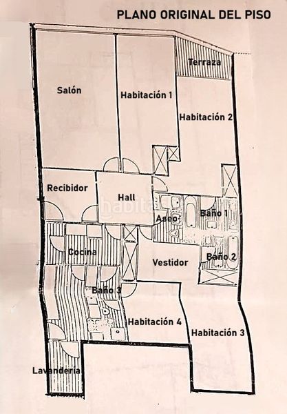 Piso en calle de zurbano 46 en Almagro Madrid - Imagen 42