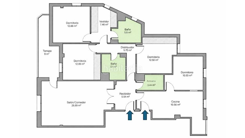 Foto cd131194-ed9f-403c-a36f-2f9f3952a7cd. Pis amb calefacció aparcament piscina a Nueva España Madrid