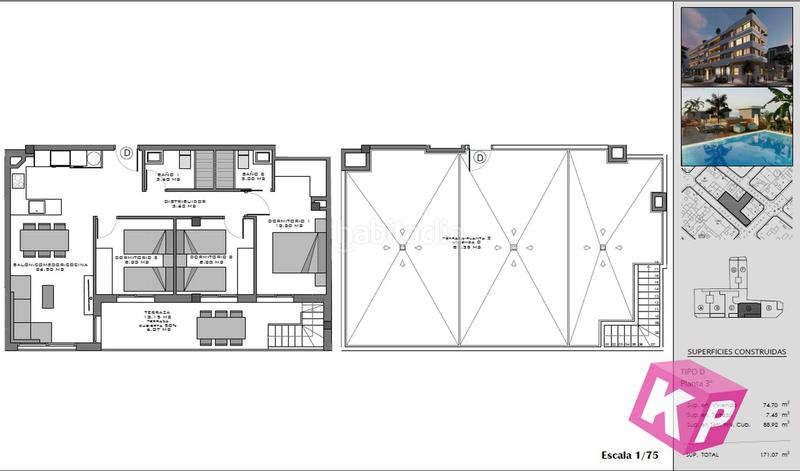 Foto c2a02bc9-d184-4fab-baa7-bdb9eac139da. Penthouse with parking pool in Norte Santa Pola