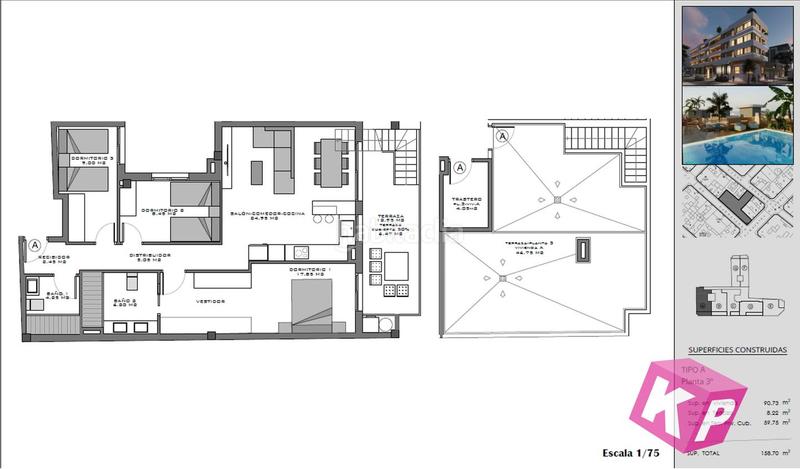 Foto f9ddb725-4b7c-4f9f-a0c8-8e736ac7eab5. Penthouse with parking pool in Norte Santa Pola