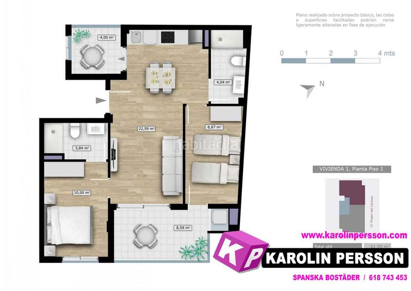 Foto 0b40904b-ca0f-436b-90e6-80eeeaf99602. Piso obra nueva en Playa Levante en Playa Levante Santa Pola