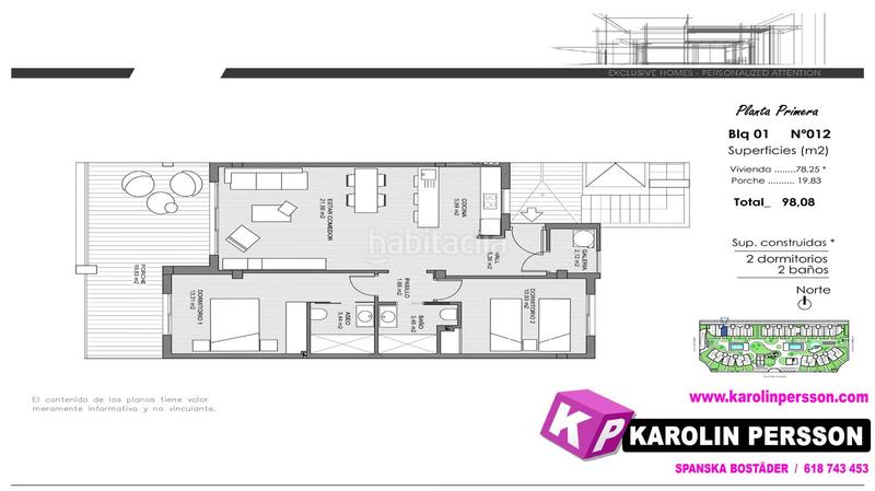 Foto 3e186d6e-f2cd-4e1a-861a-004a140ef2f0. Dachwohnung mit parking pool in El Raso Guardamar del Segura