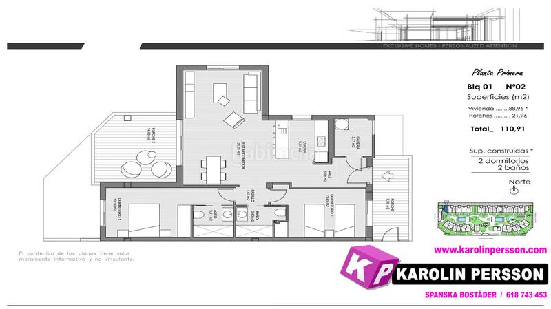 Foto b9c892eb-23b7-4ae3-be30-3e516ab7ad91. Dachwohnung mit parking pool in El Raso Guardamar del Segura