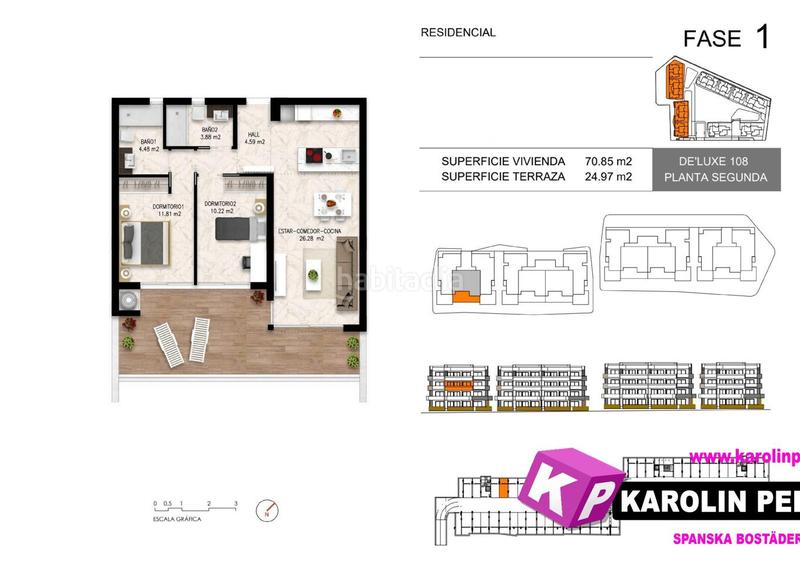 Foto 154a7ce3-fb3b-4856-989e-fea4662f59d5. Appartement mit pool in Zeniamar - Horizonte - La Campana Orihuela