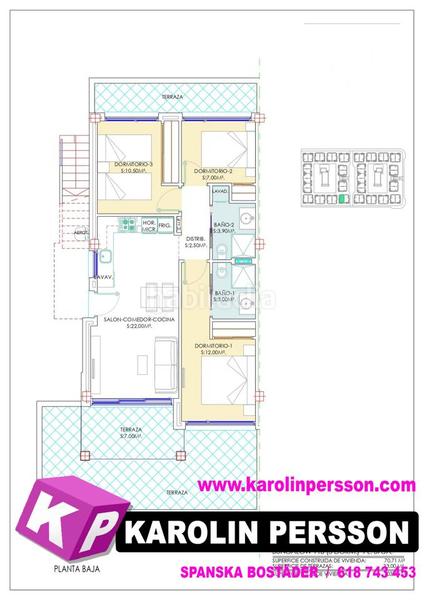 Foto 13109b04-4eb7-47c9-9257-d9d2d595e4ea. Casa bungalow planta baja con 2 terrazas en Los Balcones-Los Altos Torrevieja