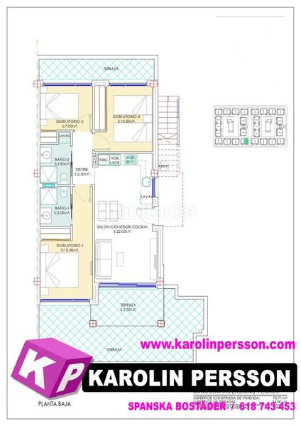 Foto 9bbee6d1-8370-43e1-a791-27d28d555efb. Casa bungalow planta baja con 2 terrazas en Los Balcones-Los Altos Torrevieja