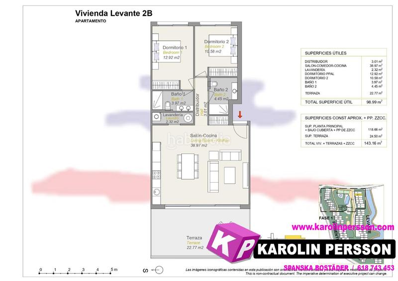 Foto 4509439f-2a54-4034-bf0e-ebfa99346dec. Appartement avec parking piscine dans balcón de Finestrat-terra marina Finestrat