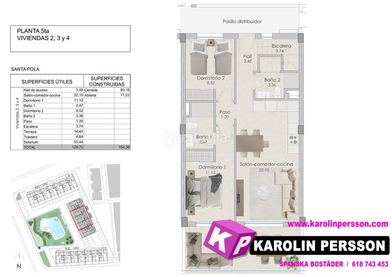 Foto 1f540e10-16ce-4bcd-9107-8a7ec09e834d. Àtic amb piscina a Playa Tamarit-Playa Lissa Santa Pola