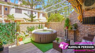 Casa  Monte de santa pola. Adosado en urbanización con piscina, tenis y bar