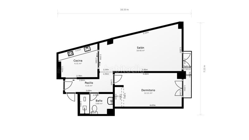 Foto 73cfb5be-57a0-4d09-b9ad-cd2d1c9b7202. Piso en Palacio Madrid