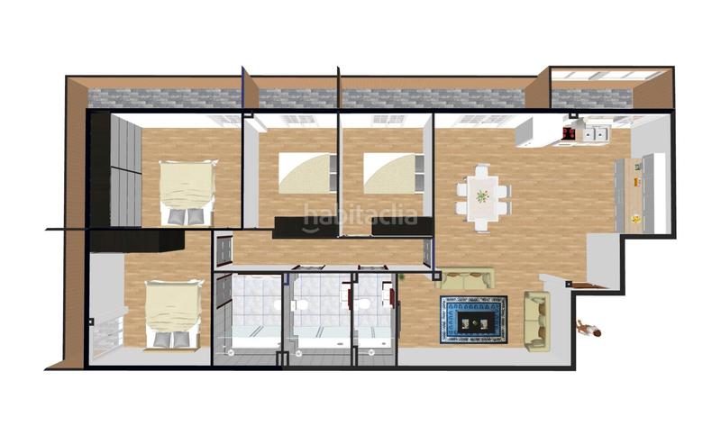 Foto cc3a0edb-4eba-463c-82b7-11a6bdca1c16. Flat with heating parking pool in San Juan Bautista Madrid