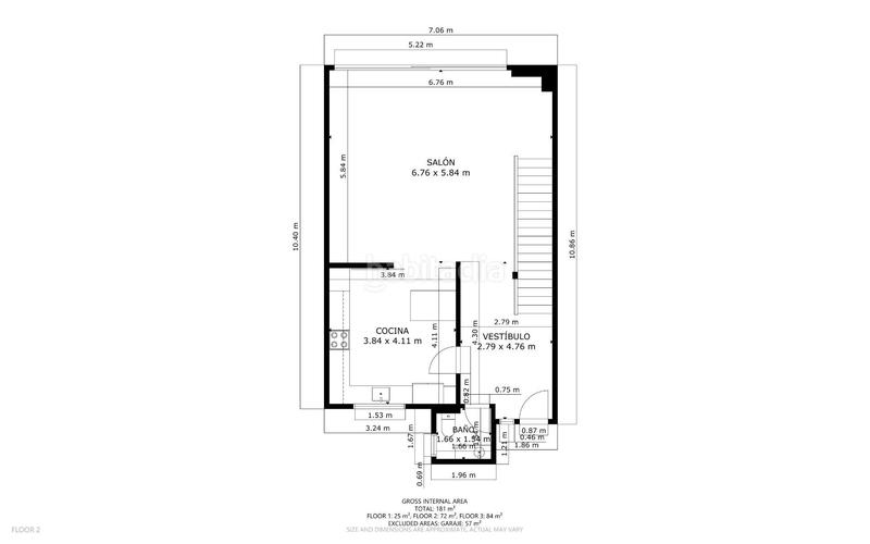 Foto a9952977-990a-49f3-9993-b9d0c5359992. Maison jumelée avec parking piscine dans Valdebebas - Valdefuentes Madrid