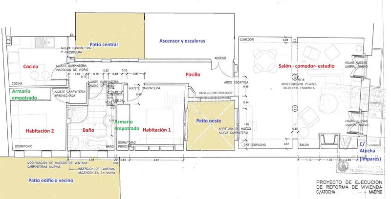 Foto 5390a66f-86e6-430b-9d59-a4fba1b3d405. Appartement avec chauffage dans Cortes-Huertas Madrid