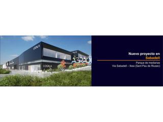 Lloguer Nau industrial a Canònic borrell 1. Nuevo proyecto en alquiler de una nave comercial en sabadell
