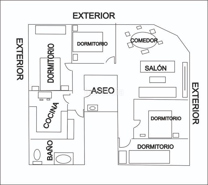Foto 28651168-2821-4fdc-b2a0-c1e41bb03837. Appartement avec chauffage dans Puerta Bonita Madrid