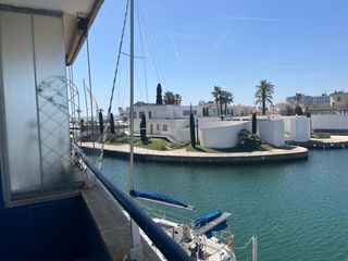 Dúplex a Salins - Cavall de Mar. Duplex de lujo con vistas al canal en empuriabrava con piscina c