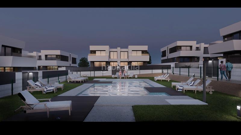 Foto ee49fab5-2a84-4c17-bc5e-b64dc0e37580. Promoción Lago de Las Hadas II en Villaviciosa de Odón. Edificio viviendas de obra nueva