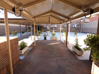 Etagenwohnung  Calle real. Piso de 3 dormitorios y 2 baños con garaje y ascensor en calle r