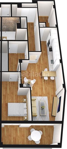 Foto ba974b01-2e6c-4c90-9414-c1eaa3237351. Flat with heating in Juan de la Cierva Getafe