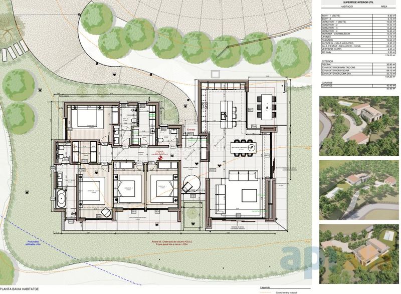 Foto 50dd2dd2-6ee1-4a9f-a449-fb382b81c4bf. Xalet amb calefacció aparcament piscina a Cabanyes-Mas Ambrós-Mas Pallí Calonge