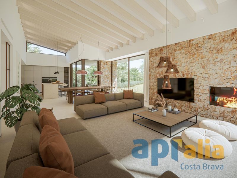 Foto f0804bdb-d53d-49d6-98bf-007738e8e709. Xalet amb calefacció aparcament piscina a Cabanyes-Mas Ambrós-Mas Pallí Calonge