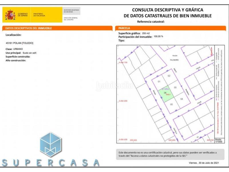 Foto fc0ebf4a-e8f5-4367-acec-0c173e517de7. Terreno residencial terreno en venta en Polán